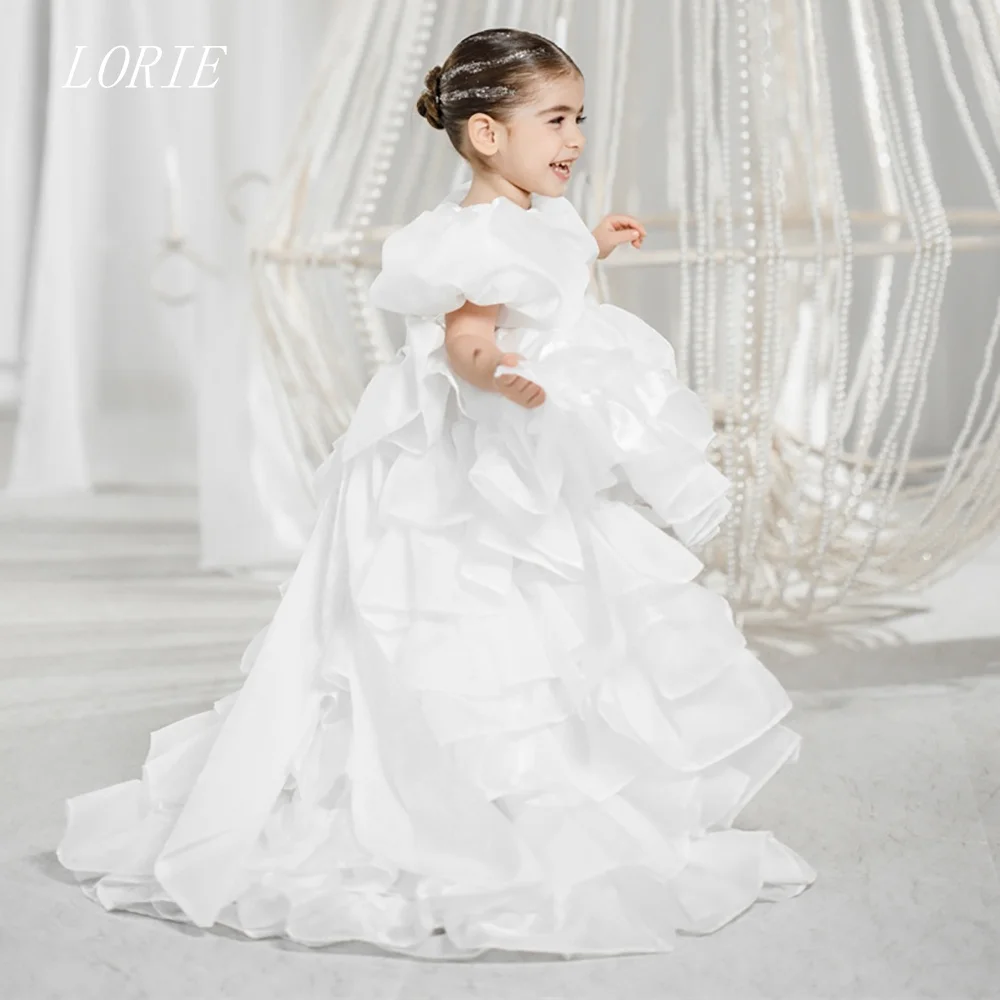 

LORIE Sweet Girl Dresses Luxury Little Girl Dress Tiered Princess Dress Daily Cute Baby Girl Dresses Customized 2026