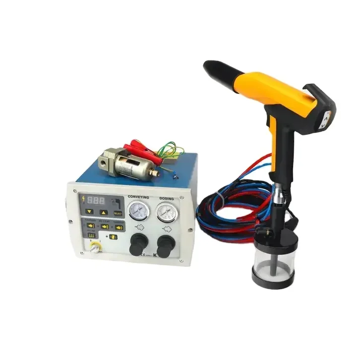 

manual powder coating system with small hopper