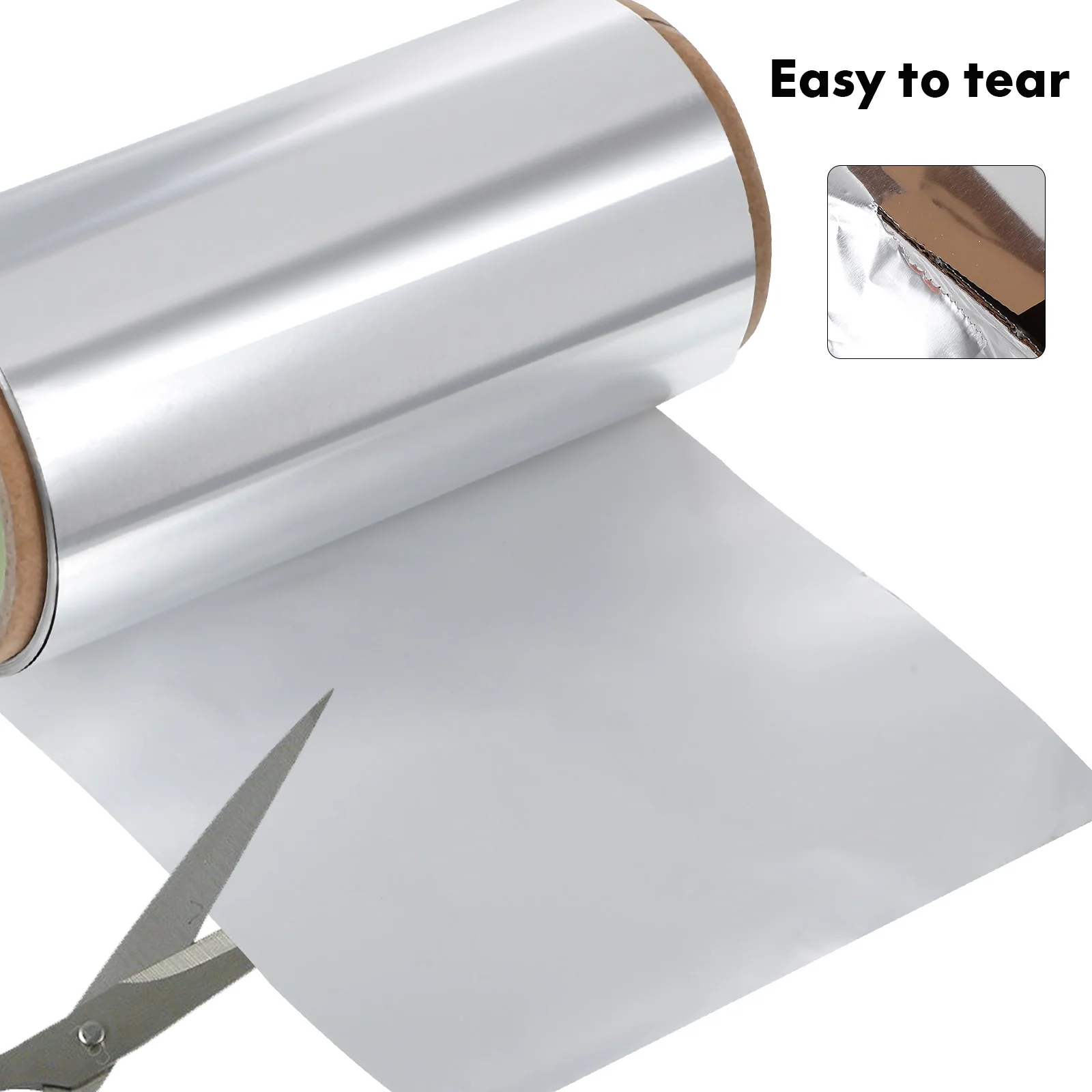

2 Boxes Anti-Slip Aluminum Foil For Hair Coloring Salon Home Dyeing Tools Barber Styling Supplies Tin Foil Sheet