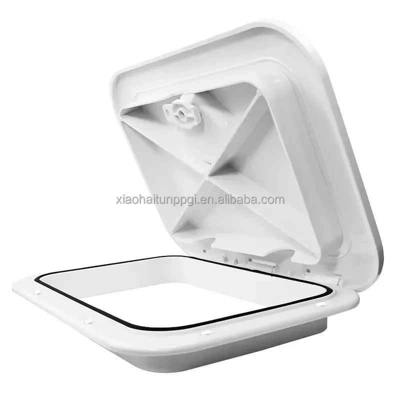 Marine Access Hatch ABS Plastic Boat Portlight High Quality Deck Cover Yacht Cabin Window Waterproof Marine Hardware Parts
