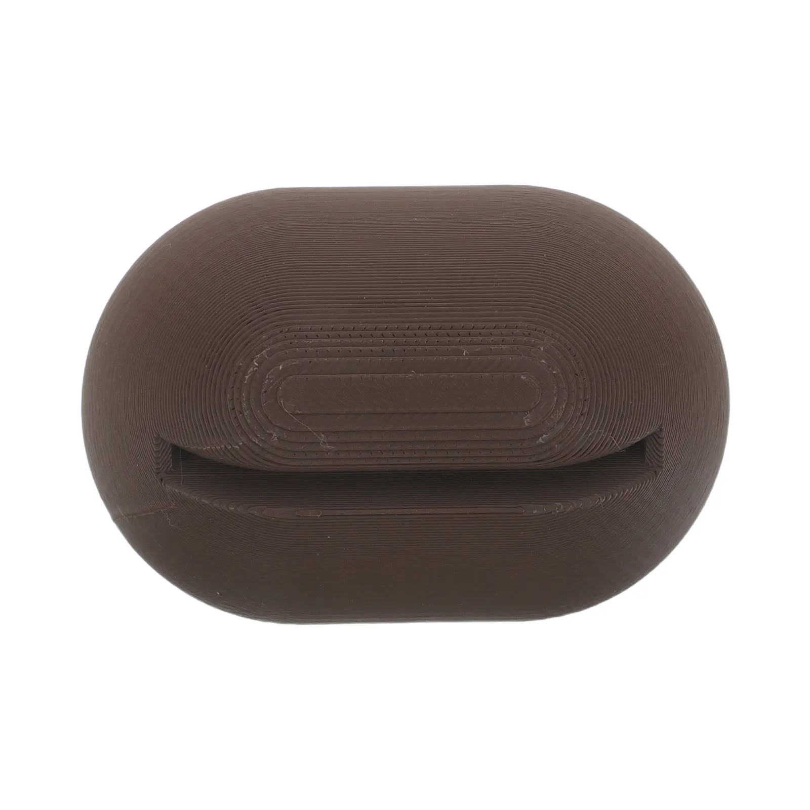 Brown Blade Bank Disposal Container Plastic Holder Razor Blade Storage Case Safe Disposal for Barber Shops Salon Travel