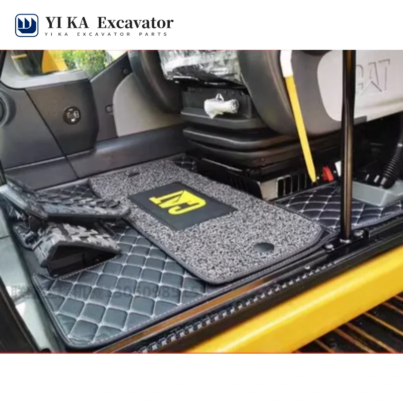 For Excavator Carter 307C 312C 320B 330C 320D High quality floor rubber foot mats for the driver's cab