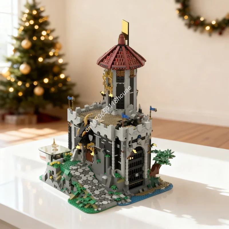 4404pcs MOC Majisto S Fire Breathing Fortress Model Building Christmas Gifts Blocks Architecture Toy DIY Creative Brick