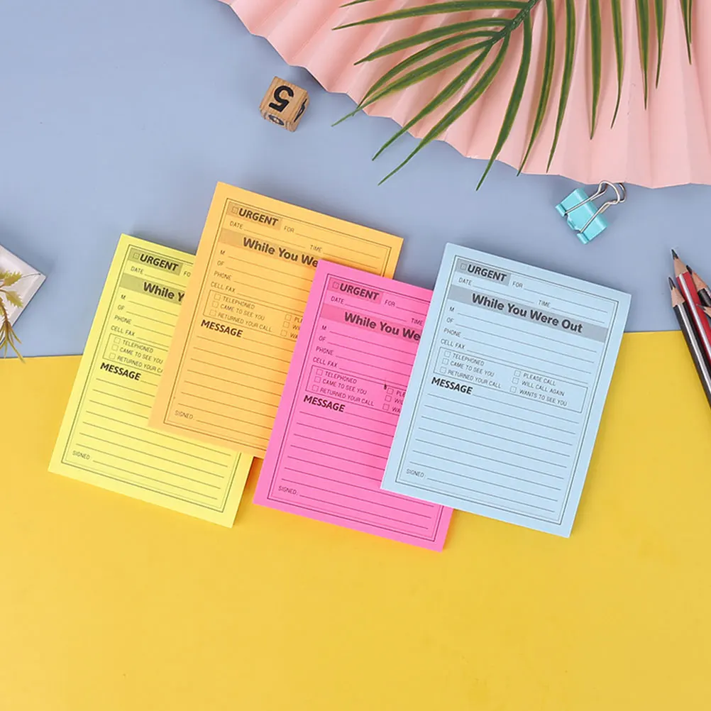 

9 Color Fluorescent Strong Adhesive Memo Pads for Home Office Daily Use Suitable Students Offices Index Labels