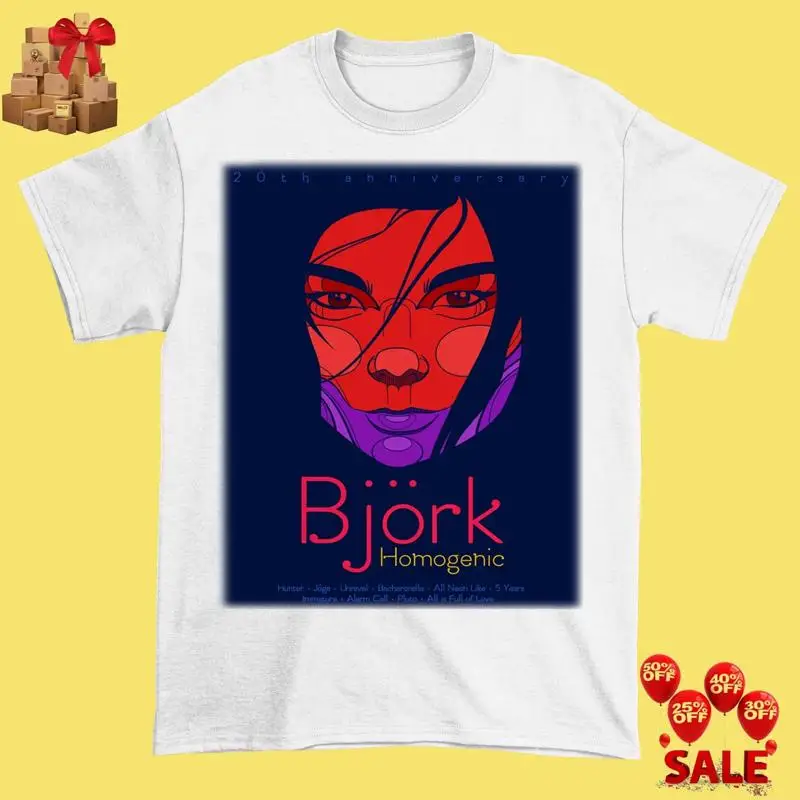 Bjork Homogenic Alt Pop Music T-Shirt