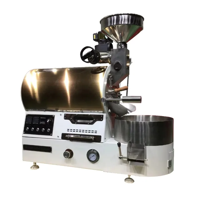 

Customized 2kg Commercial Cocoa Coffee Roaster Gas Drum Machine CE Certified Cafe Industrial Factory Best Buy