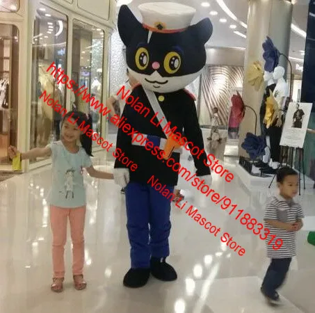 High Quality Cat Mascot Costume Role-Playing Cartoon Set Birthday Party Advertising Game Halloween Christmas Gift Adult Size 078