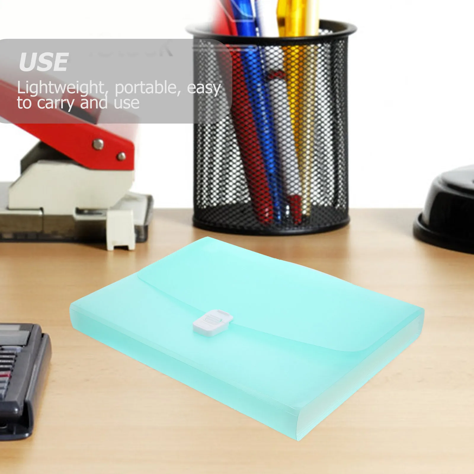 File Folder A4 Expanding Document Organizer Portable Plastic Folder For Office School Home Accordion File Organizer