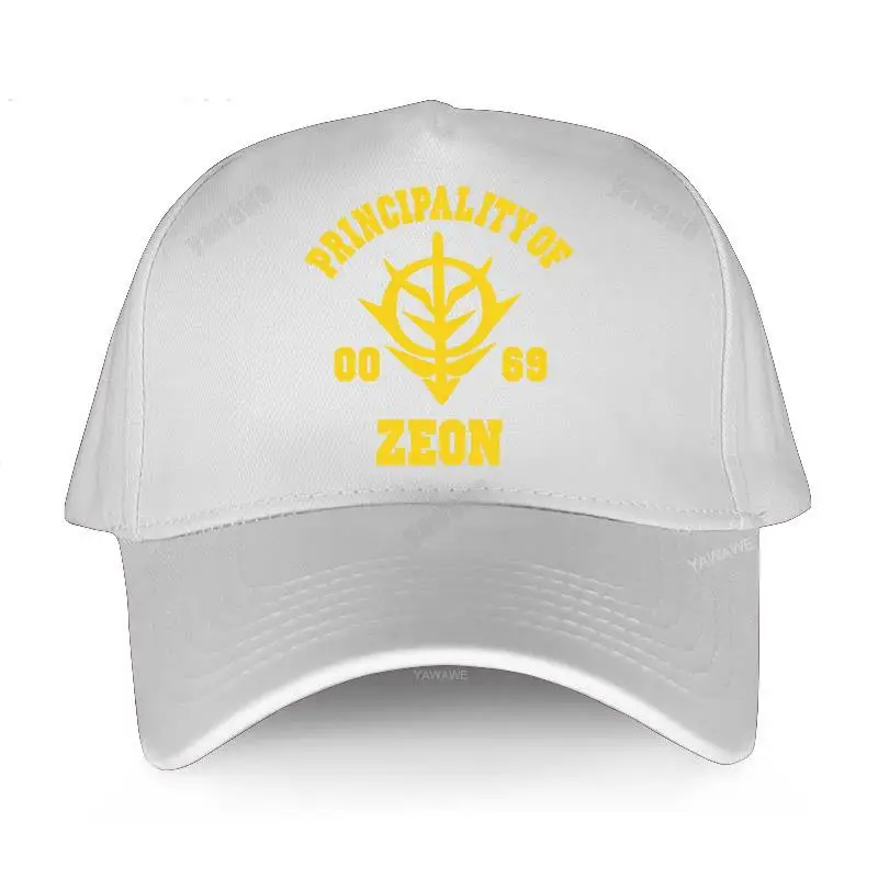 Hip Hop Baseball Cap for Male Casual Solid Sunhat Principalityof  Zeon funny Graphic summer Female hat Unisex Classic Style caps