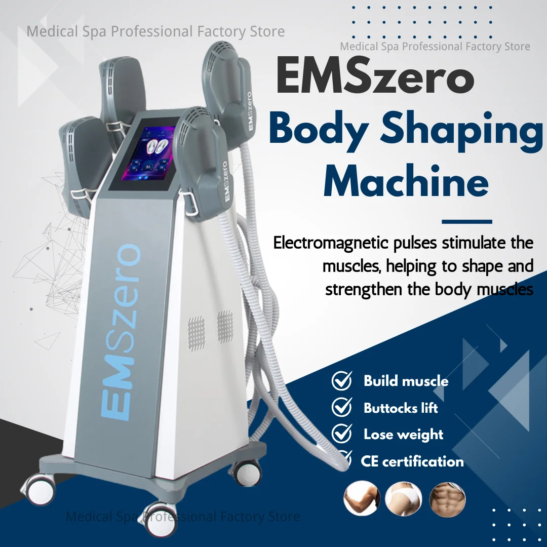 

Professional EMSzero neo 6500W RF Machine Hi-EMT Body Sculpting Fat Burning EMS Slimming Beauty Equipment