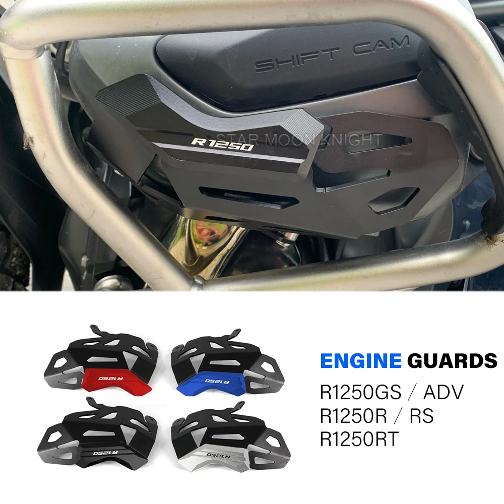 Motorcycle Engine Guard For BMW R 1250 GS ADV Adventure R1250R R1250RS R1250RT R1250 Accessories CNC Cylinder Head Protection