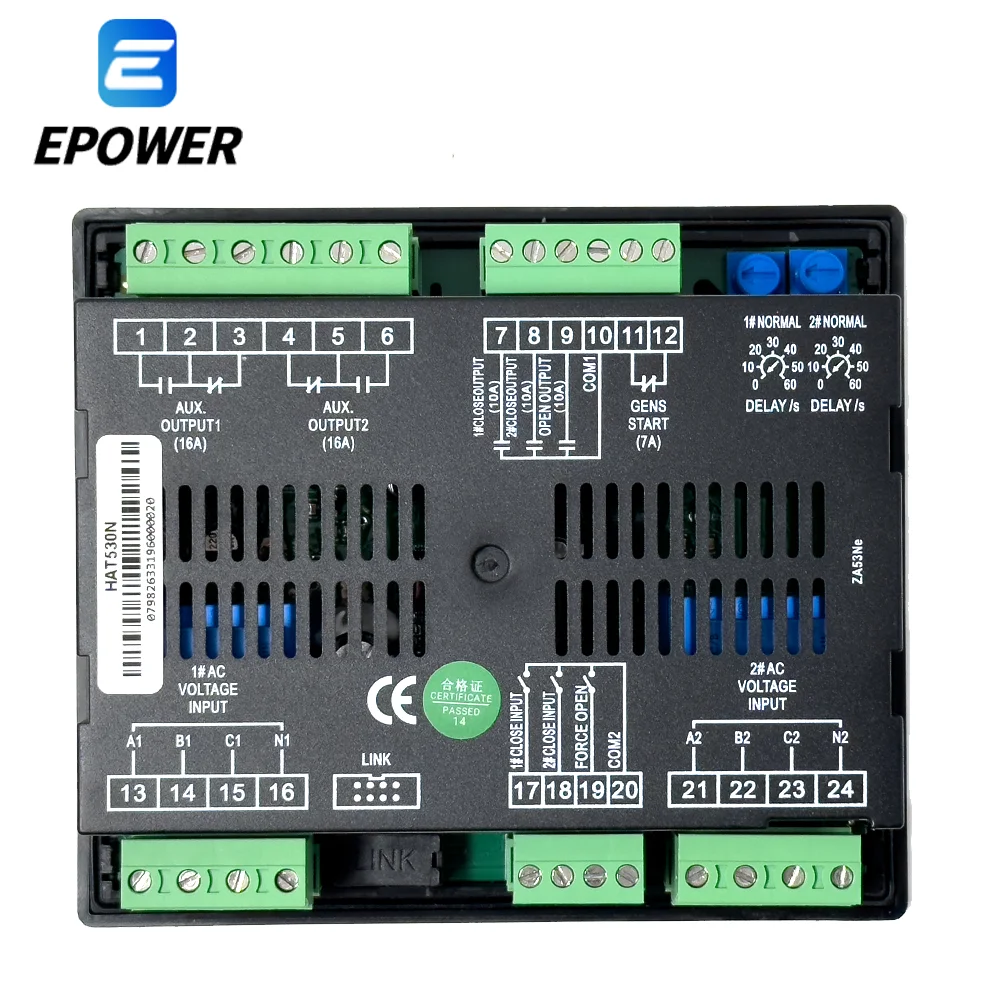 

530N HAT530N Smartgen ATS Genset Controller Automatic Transfer Switch Control Module Replaced