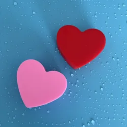 Heart Silicone Wax Container