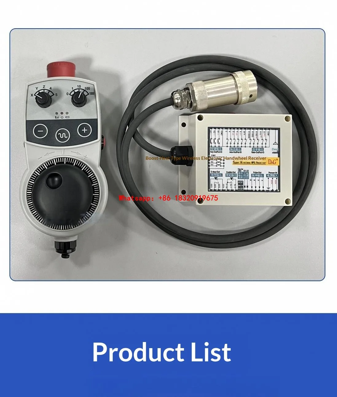 Cyclmotion CNC EUCHNER Electronic Handwheel HBA-079827 / HBA-098672 / HBA-084962 / HBA-086734 MPG Handheld Unit