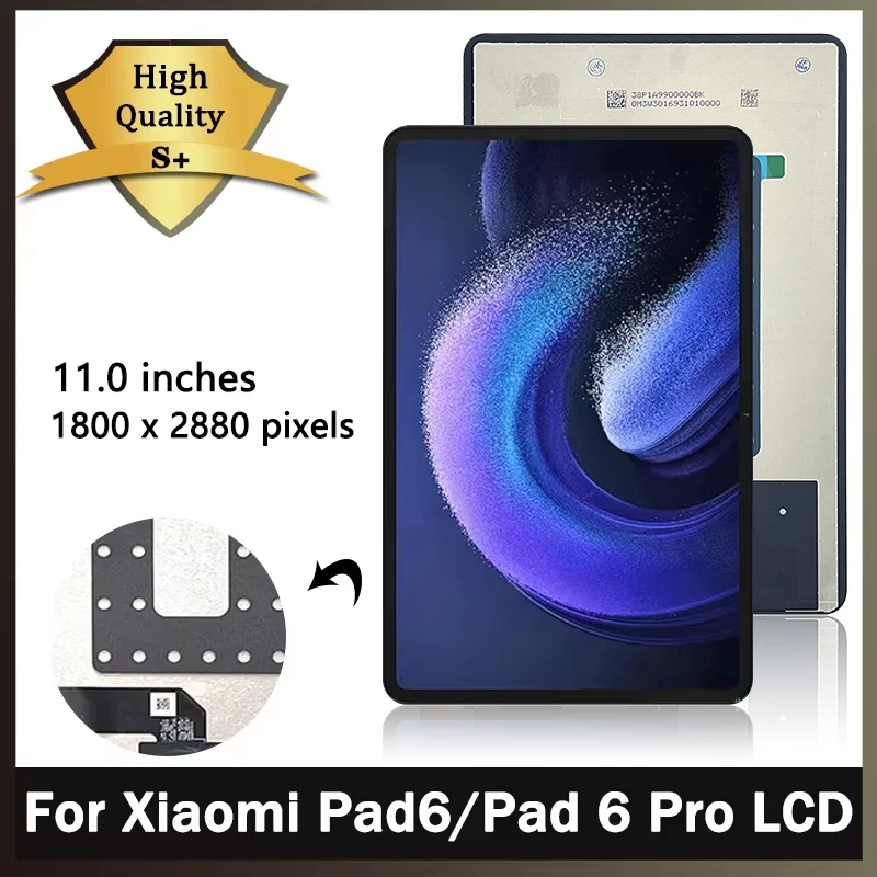 11 "Nuovo 144Hz Per Xiaomi Pad 6 23043RP34C, 23043RP34G Schermo LCD Touch Panel Digitizer Per Mi Pad6 Pro 6Pro Display LCD