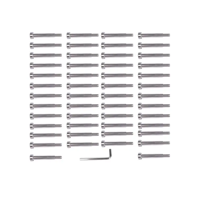 

50 шт. 3/16 дюйма T316 комплект оборудования для кабельных перил из нержавеющей стали с шестигранным ключом