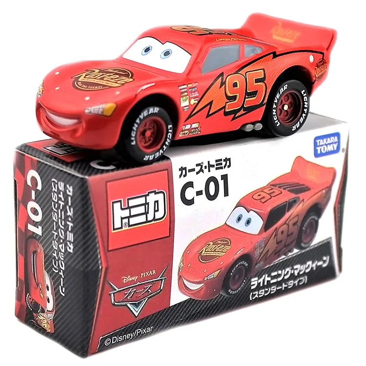 TAKARA TOMY TOMICA Cars Lightning Mcqueen Mater Dinoco 43 95 Alloy Model Car Vehicles Kids Children Toys Gift