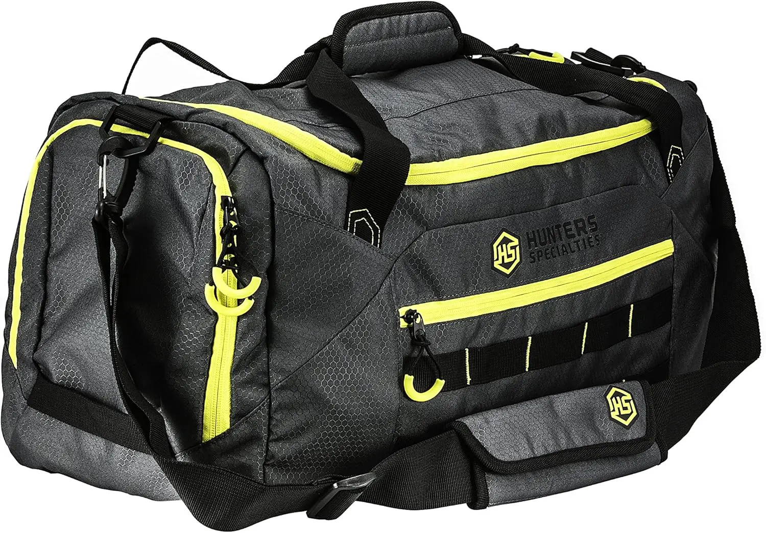 

Scent-Proof Duffel Bag for Hunting Gear, 45L Capacity with Zipper Pockets, 22x12x10 Inches