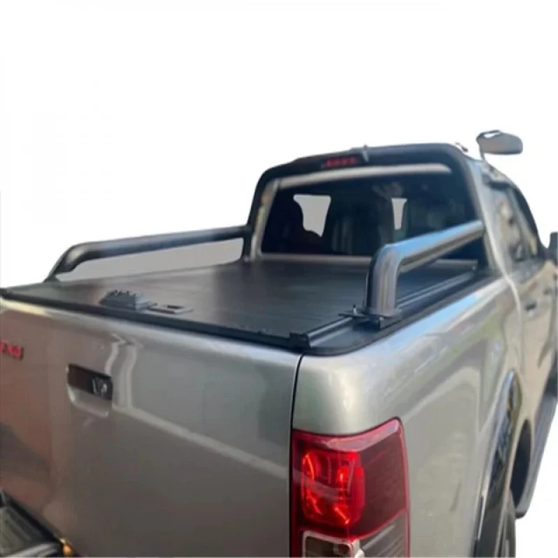 

TRUCK BED RETRACTABLE TONNEAU for TRITON (2010-2015) MN LOCKABLE ROLLER UTE TRAY COVER