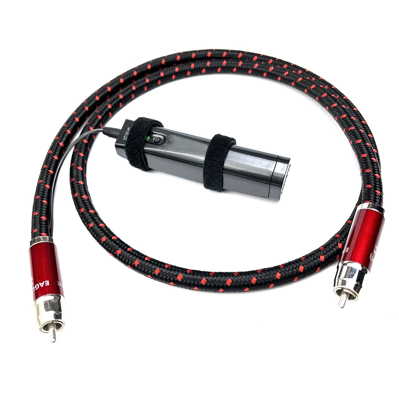 

HiFi Eagle Eye HiFi Audio RCA Digital Coaxial Cable 75 Ohm PSS Silver Connector