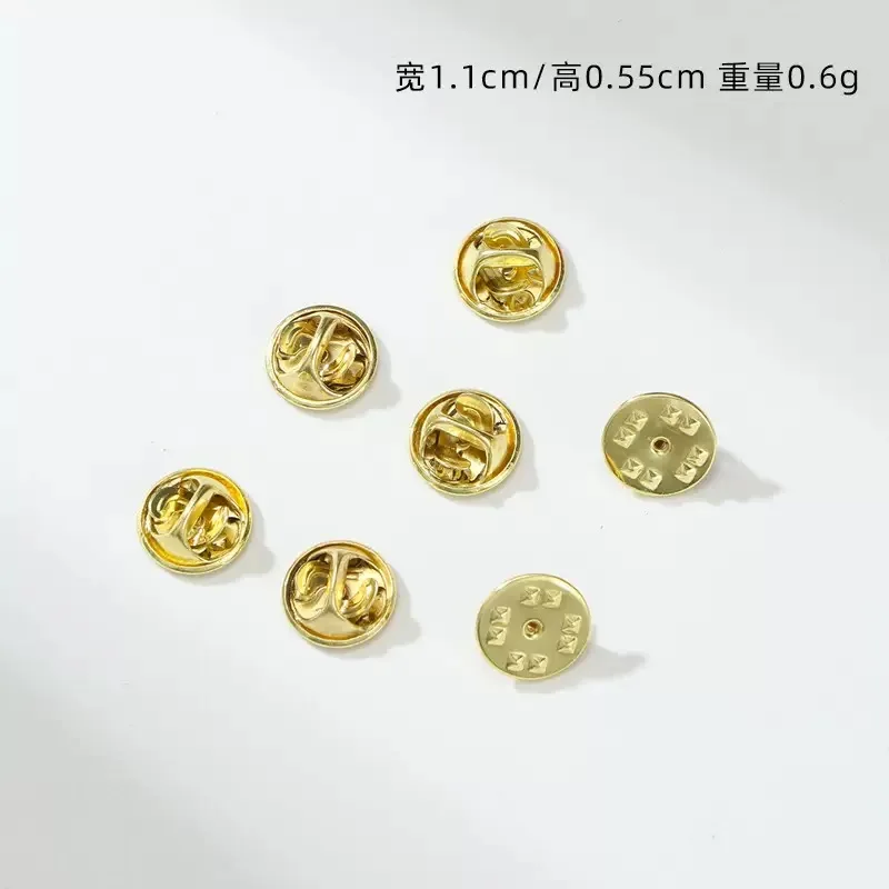 Heye Brooch butterfly clasp pin badge safety pin butterfly buckle metal accessory