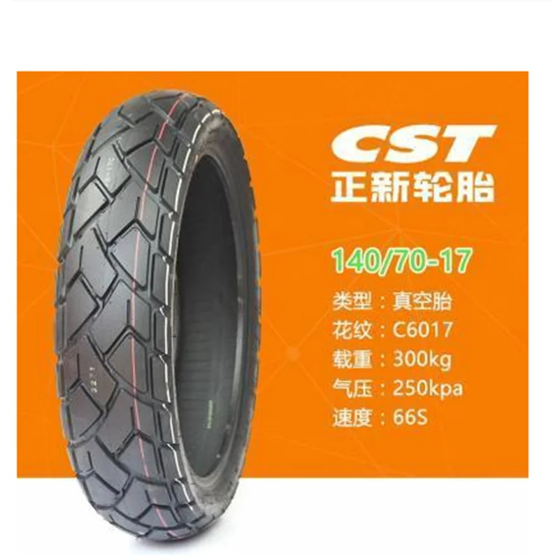 CST 17 Inch Tubeless Tire 140/70-17 140/70R17 for Motorcycle Parts