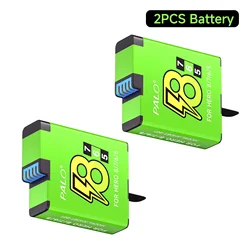 1800mAh Battery for Gopro Hero 8 Hero 7 Hero 6 Hero 5 Hero 2018 Batteries Action Camera Accessories Gopro 8 green Battery