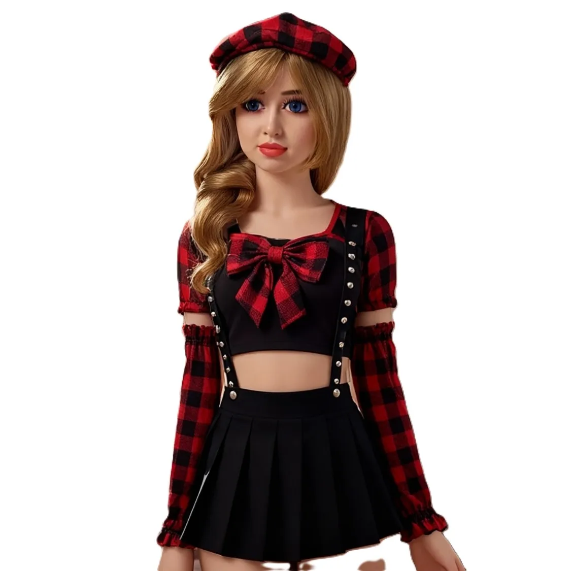 【تخفيضات محدودة للعطلات】لعبة دمية أنمي واقعية مصنوعة يدويًا مع هيكل عظمي مرن، هدية مثالية لعيد الميلاد والجمعة السوداء