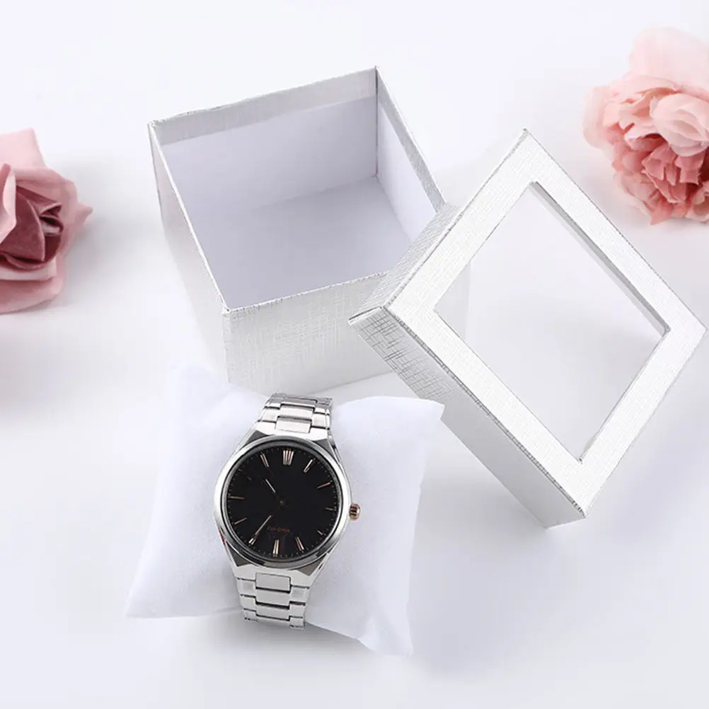 20Pcs Watch Pillows High Quality Jewelry Display Cushions for Bracelet Bangle Holders Black White Watch Pillows