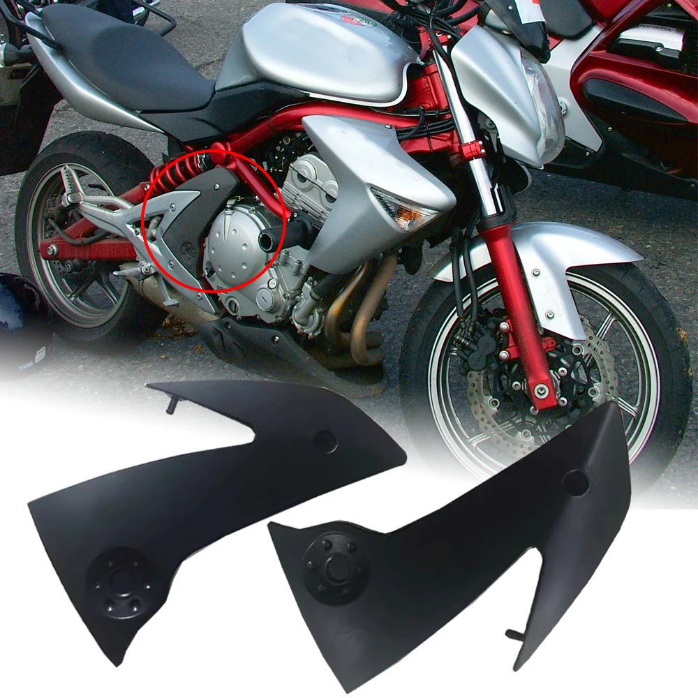 

ER6N Frame Side Cover Fairing Infill Center Panel Cowl Footrest For Kawasaki EX650 ER6F ER-6F ER 6N 2006 07 2008 ER-6N Part Moto