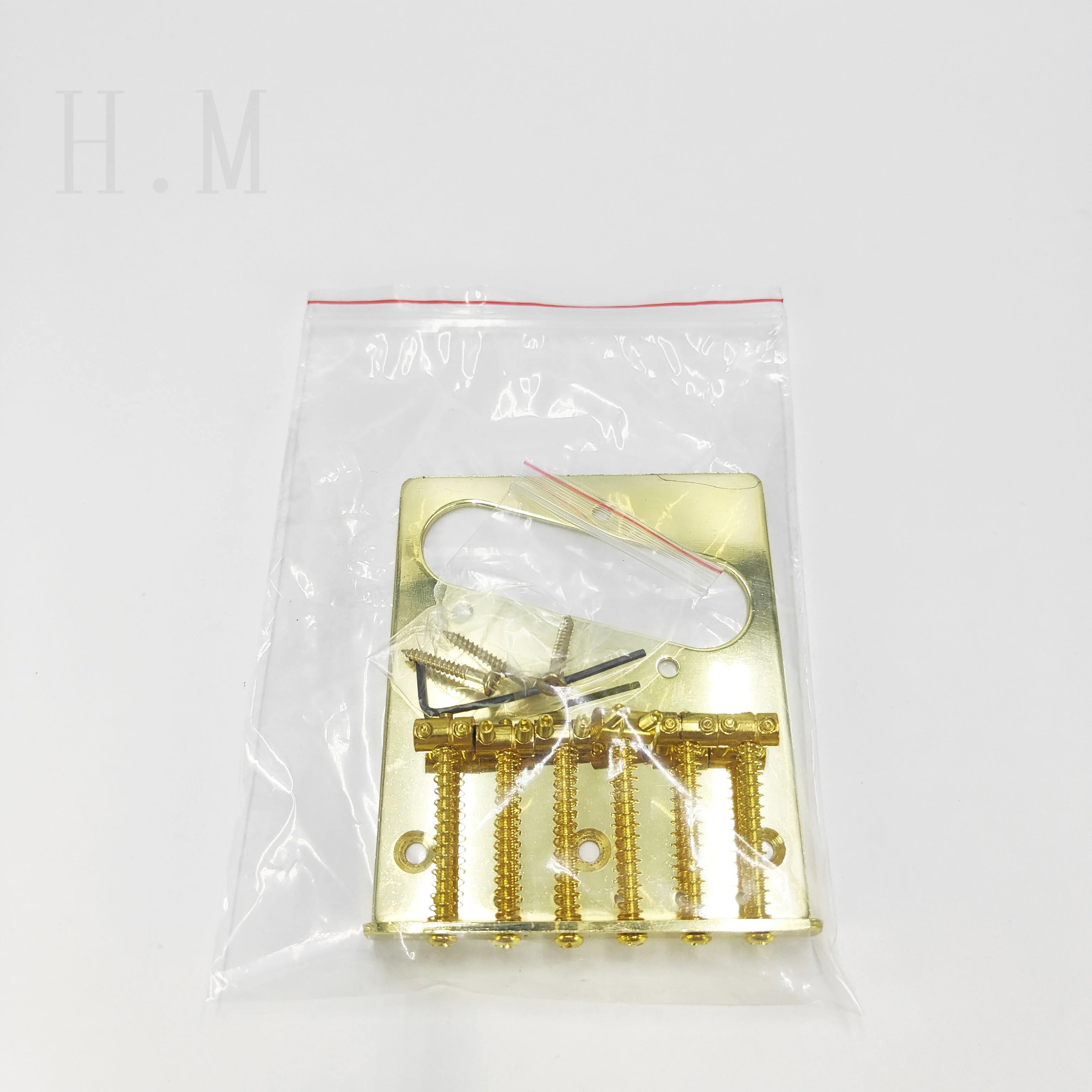 Electric Guitar Cable Plate TL Electric Guitar Bridge Lower Horse Size 6 Straight Metal 6 String Guitar Stringboard Accessories image 6