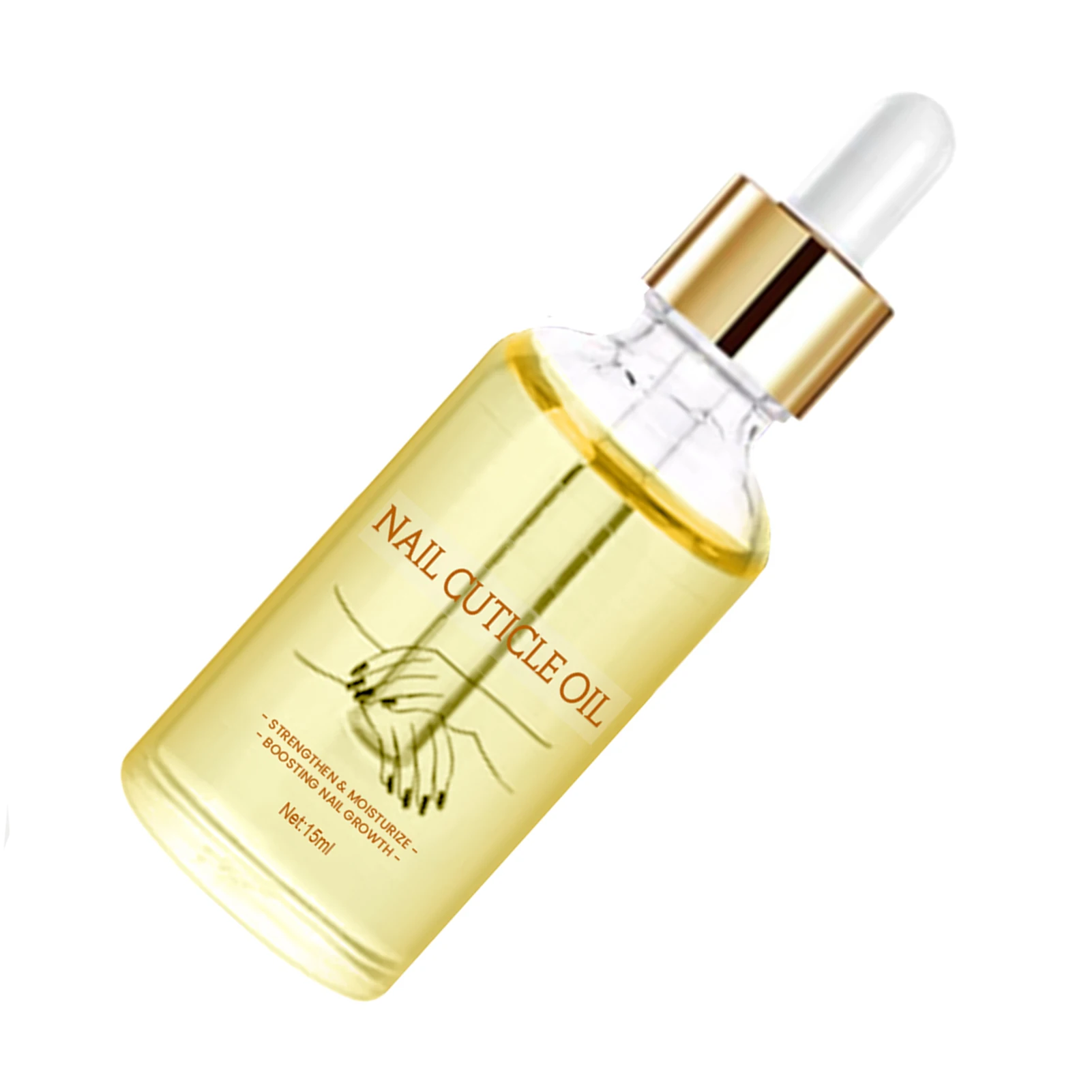 Cuticle and  Hydrating Moisturizing Citrus Scented Cuticle Oil for Damaged Skin And Thin Nails 15ml