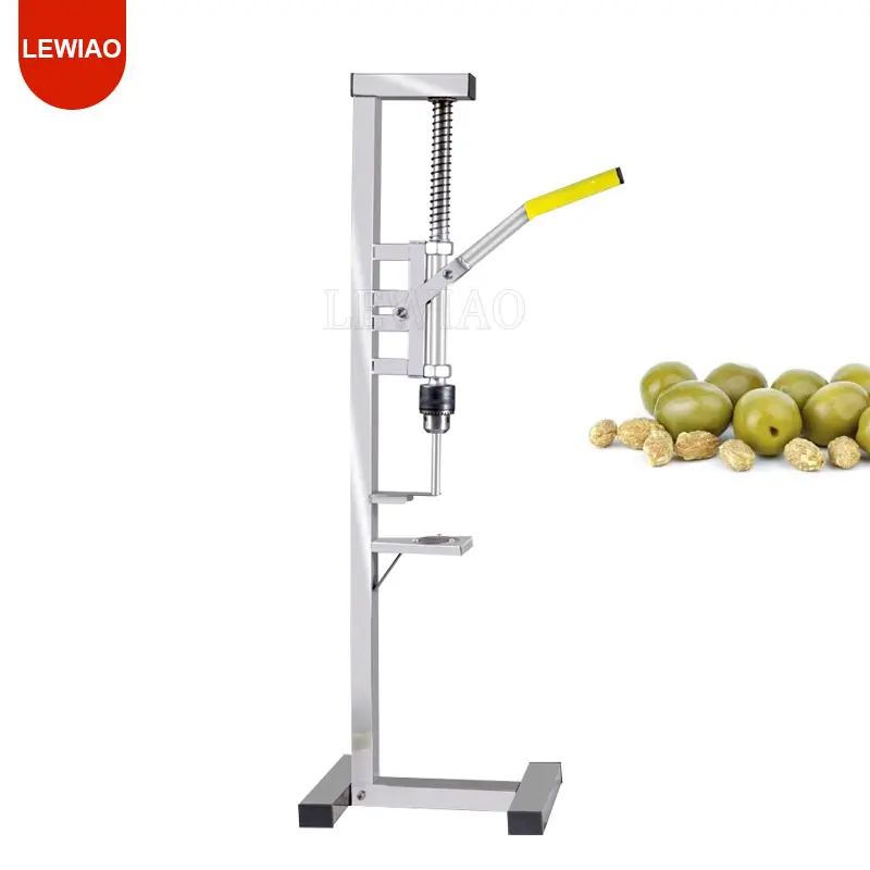 Ev paslanmaz çelik manuel kırmızı tarih çekirdek tohum çukurlaşma çıkarma makinesi el basın alıç et çukur ayıran Pitter aracı