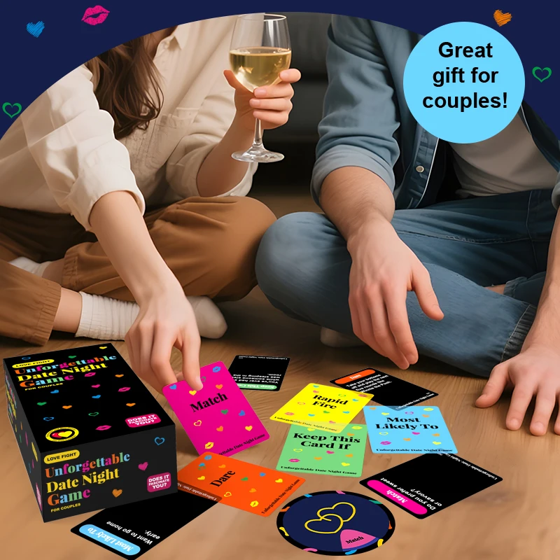 الأزواج في نهاية المطاف تاريخ ليلة لعبة ببطاقات ورقية أفكار لاعبين العلاقة الحميمة لعبة العلاقة العميقة تتضمن 300 بطاقة وسبينر