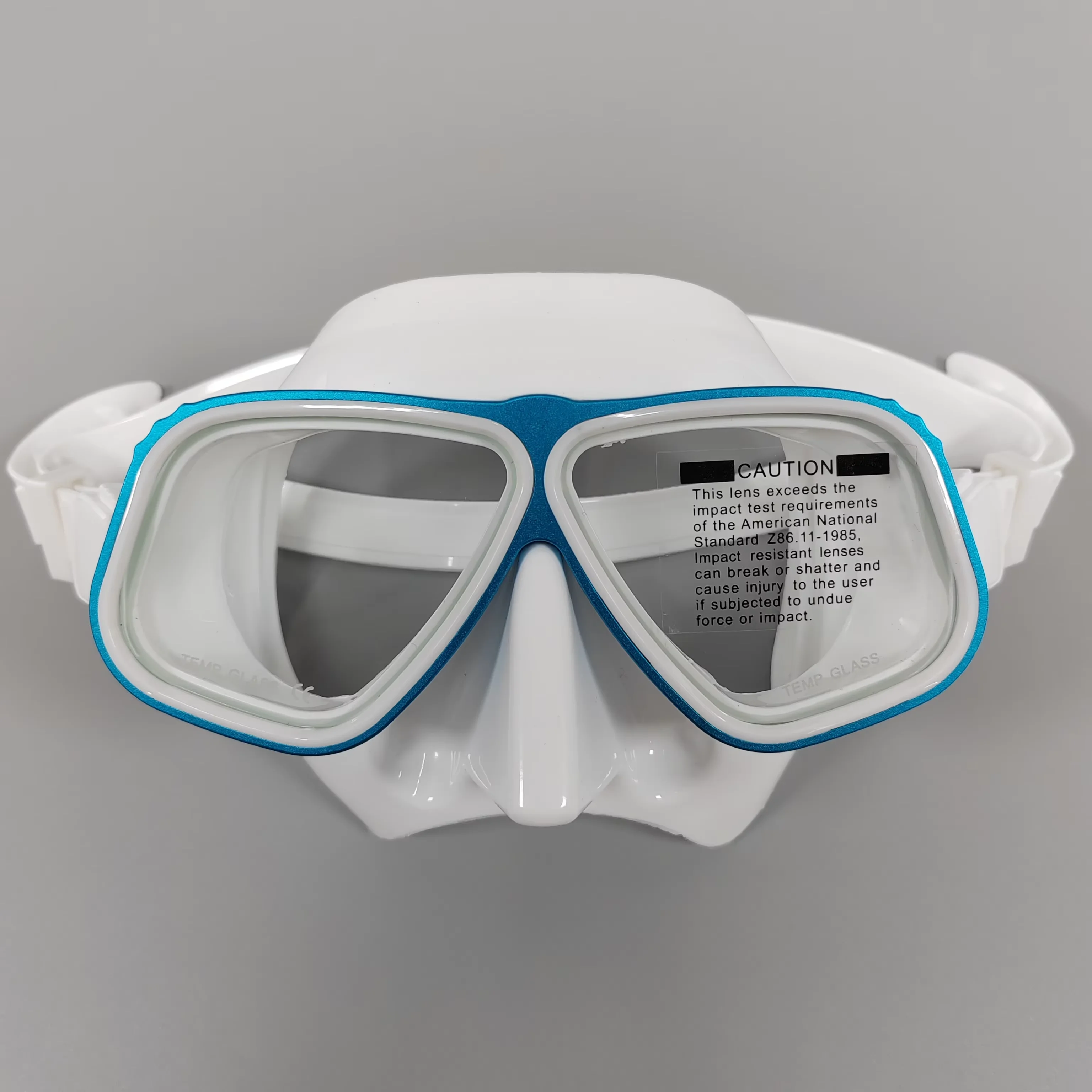 Máscara de mergulho de liga de alumínio equipamento de mergulho profissional underwater full face óculos de mergulho