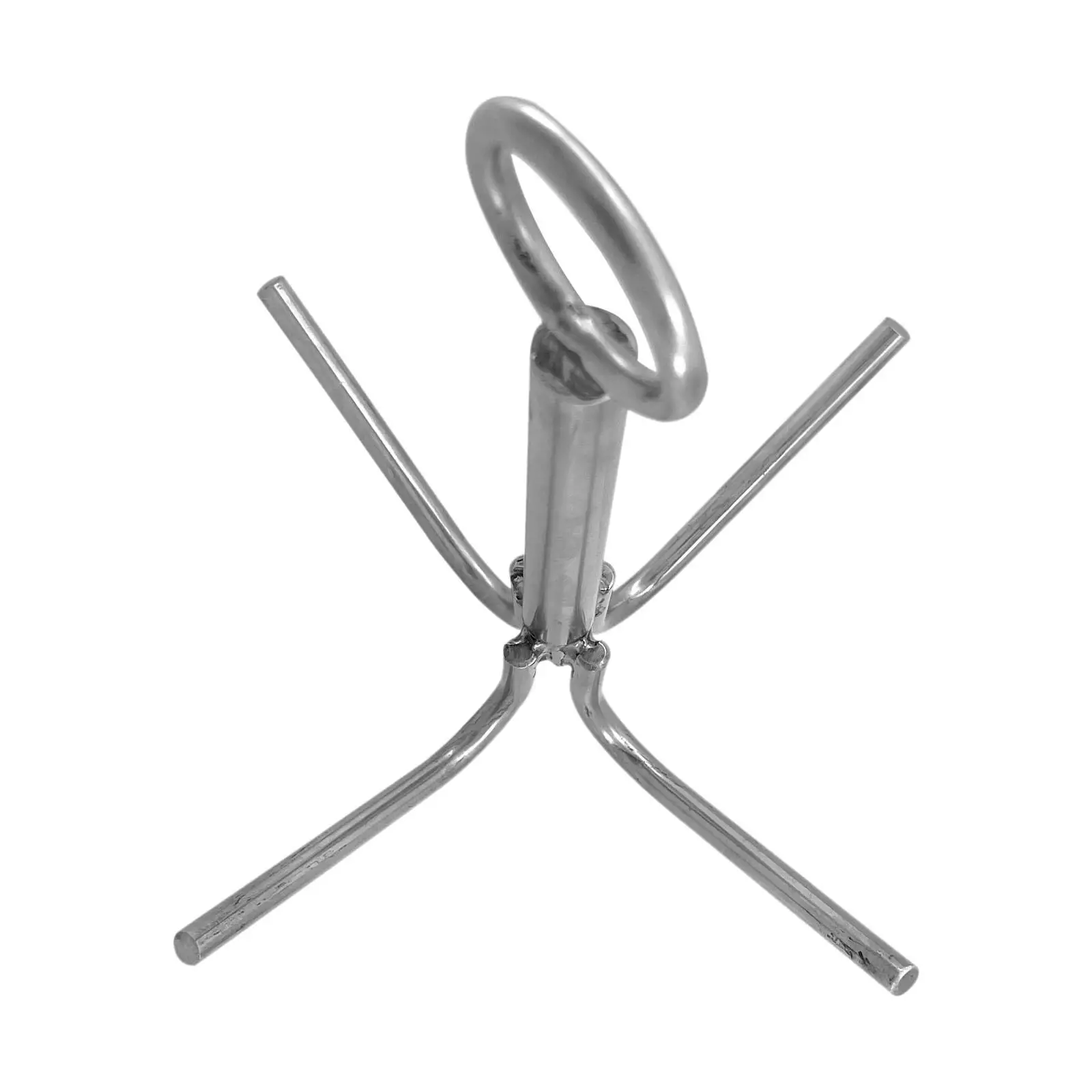 

Grappling Hook 4 Claw Anchor for Camping Survival Salvage Underwater