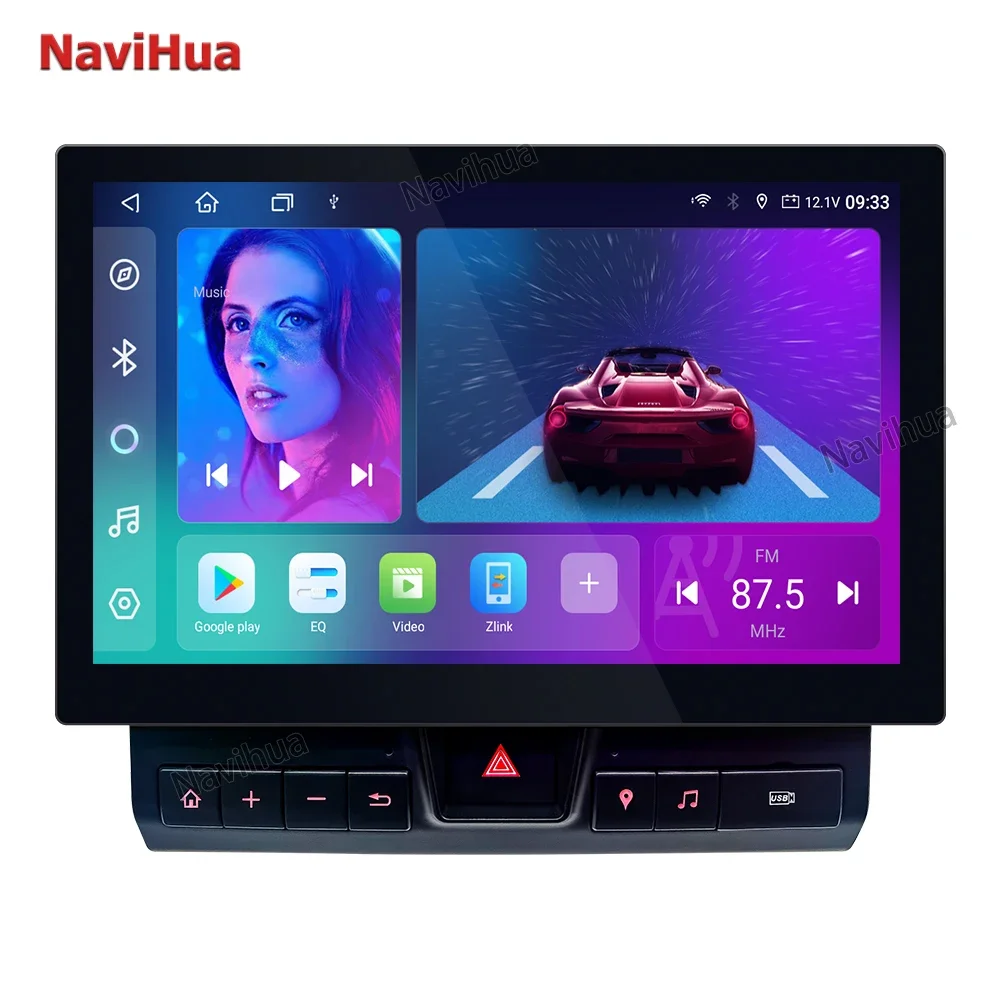 Android 12 intelligent system all-in-one autoradio car GPS stereo radio For Toyota Cruiser LC70 LC75 LC76 LC78 LC79 2011-2022