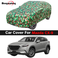 Camouflage Full Car Cover For Mazda CX-9 CX9 Waterproof SUV Anti-UV Sun Shade Snow Rain Protection Cover Dustproof