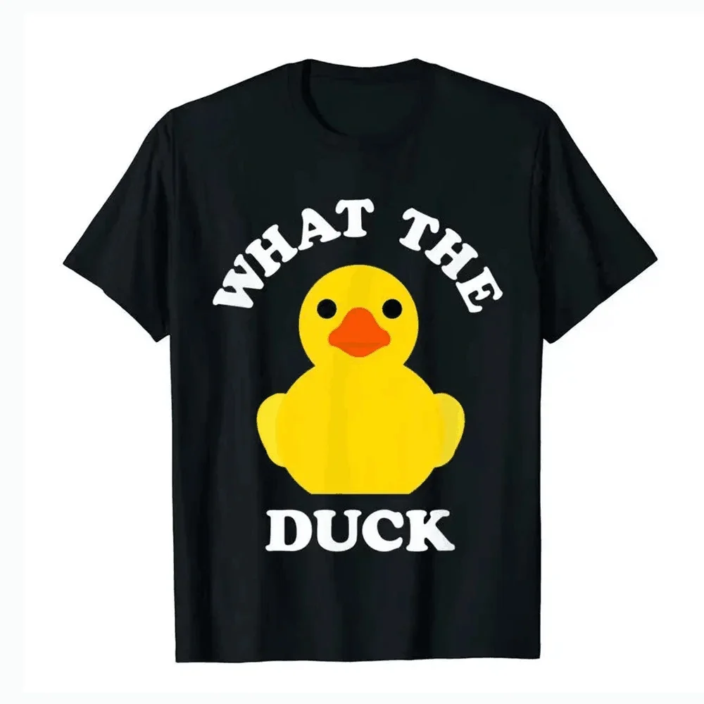 Cute Rubber Duck Lover Bird Quack Duckies Funny Fashion Casual Cotton lnformal tops heavyweight style tops manga streetweat new