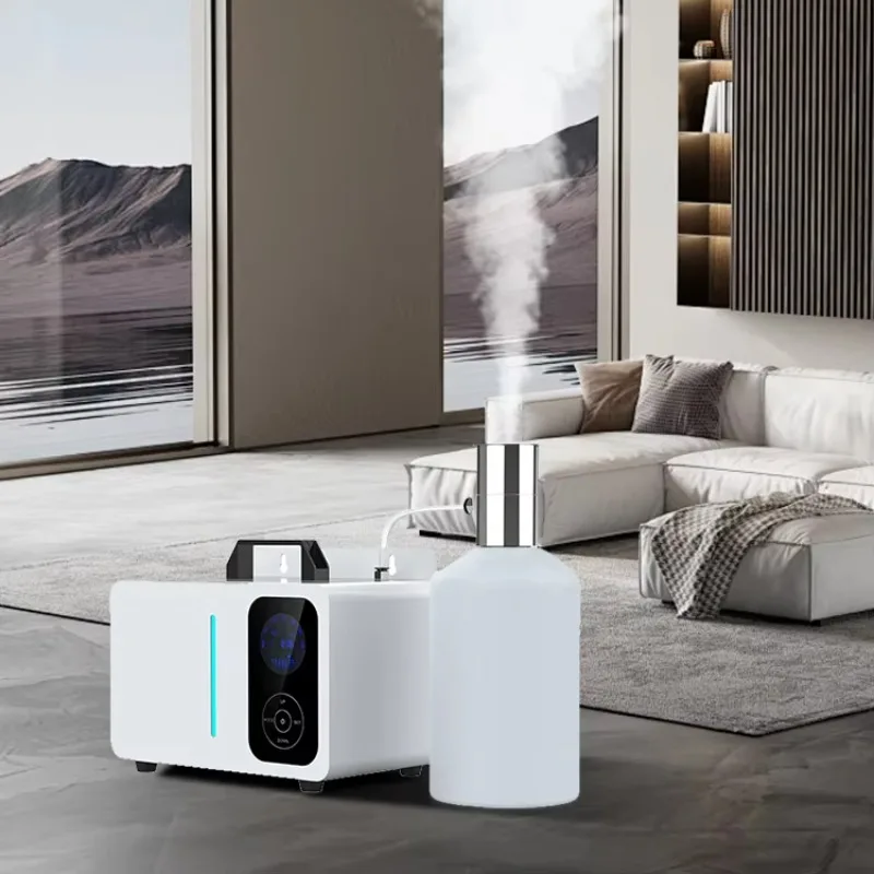 Commercial Waterless Aroma Essential Oil Diffuser Hvac System Scent Diffuser Machine Hotel Lobby Electric Tabletop