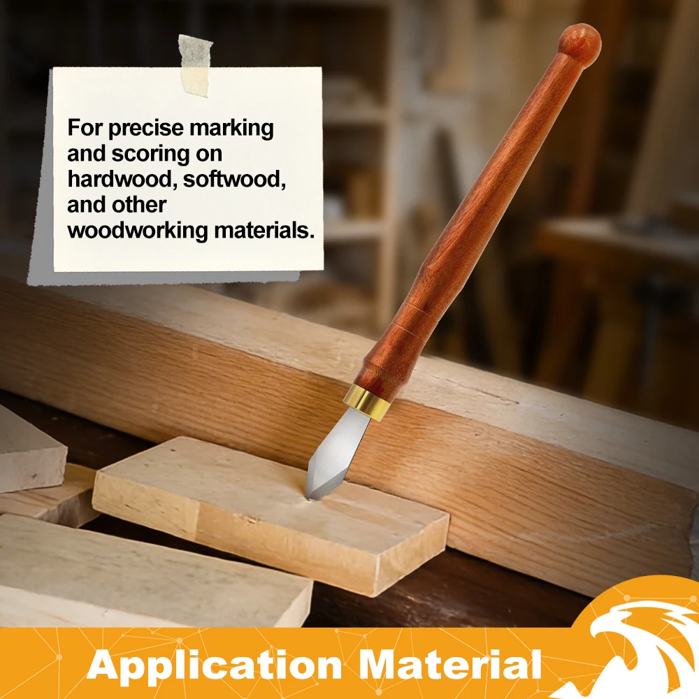 Holzbearbeitungs-Markiermesser für Hartholz, Weichholz und andere Holzmaterialien, präzise Markierung, Anzeichnung, Zimmermanns-Markiermesser – Detail 4