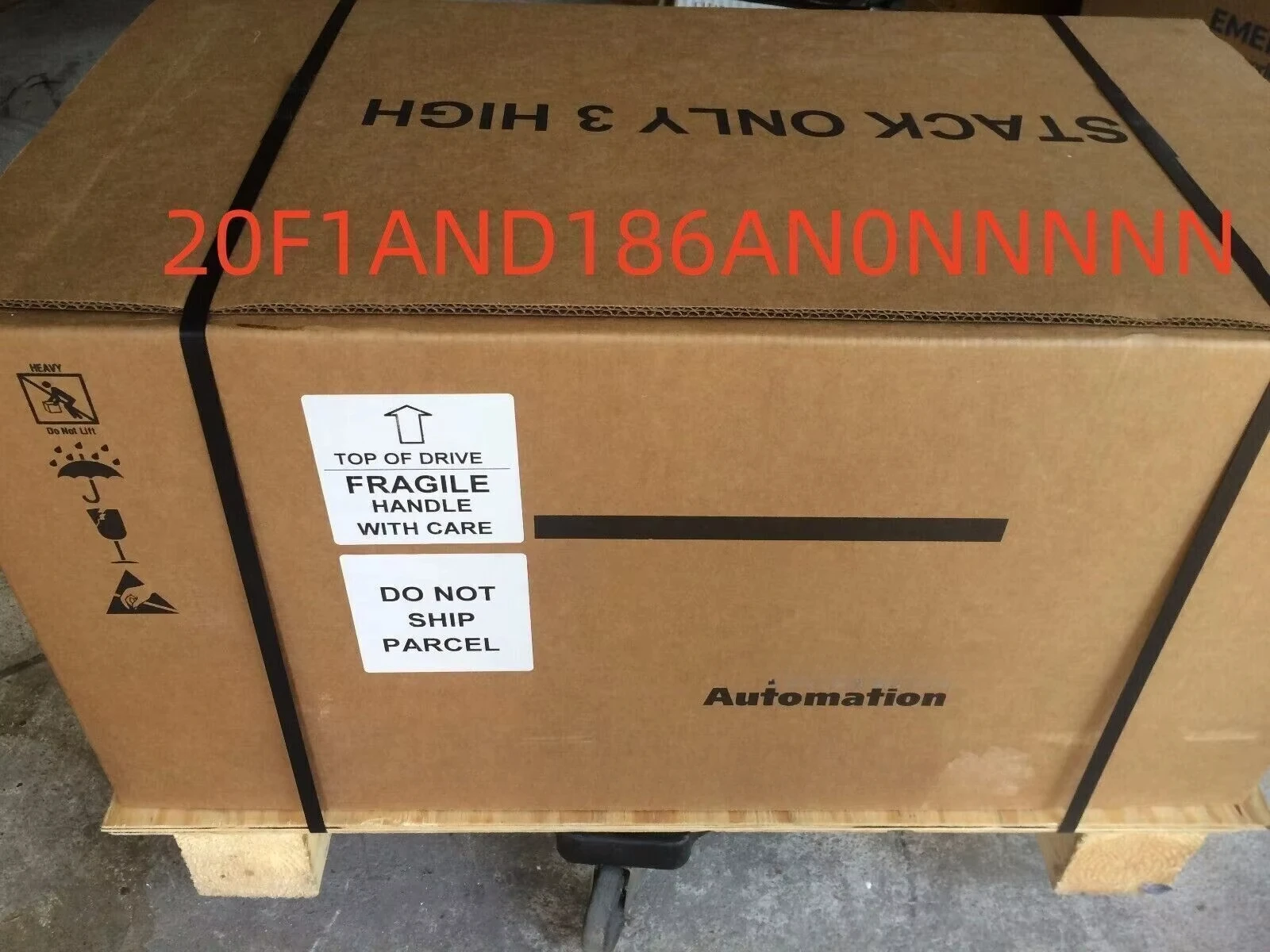 20F1AND186AN0NNN New original sealed  753 AC drive -