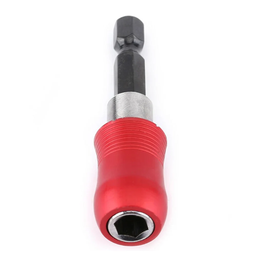 

1pc Hex Screwdriver Extension Bit Holder 60mm 1/4 Inch Hex Shank Quick Release Screwdriver Bit Holder Extension Bar Accessories