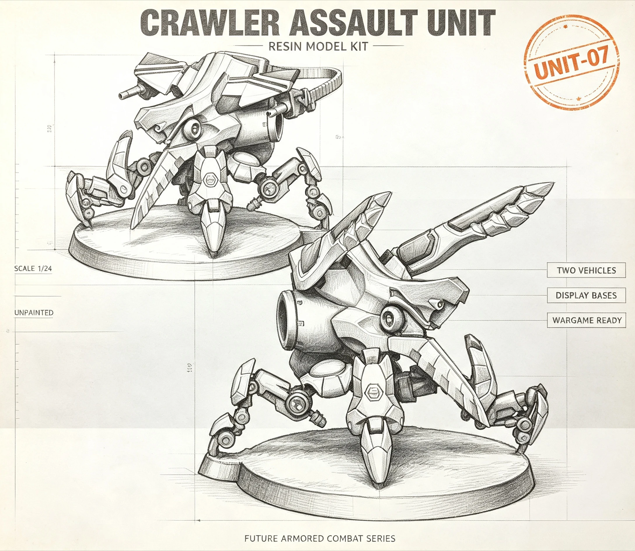 Resin Model Assembly Kit, Y Á Op Ú Pangguling, Unpainted Model Including Base DIY Collection Model