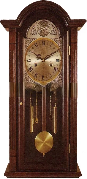 Decorative Clocks Clock Pendulum Mechanism Pendulum Clock Quartz Analog Living Room Selected Linden Wood and Veneers. Mechanical