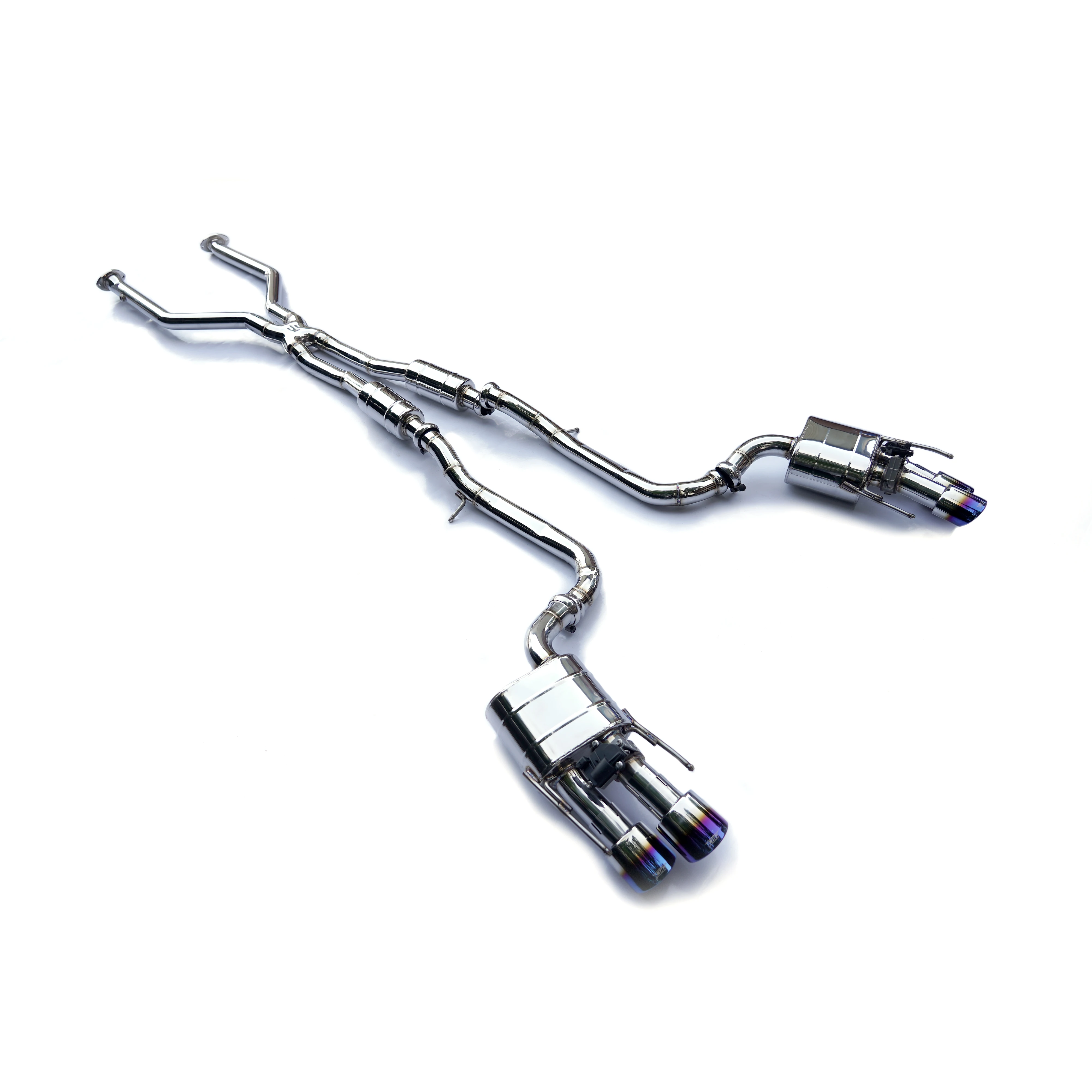 

Car Catback RCF Stainless Steel With Valve Control SS304 For 2014-UP Lexus RCF Pipe Auto Performance Parts