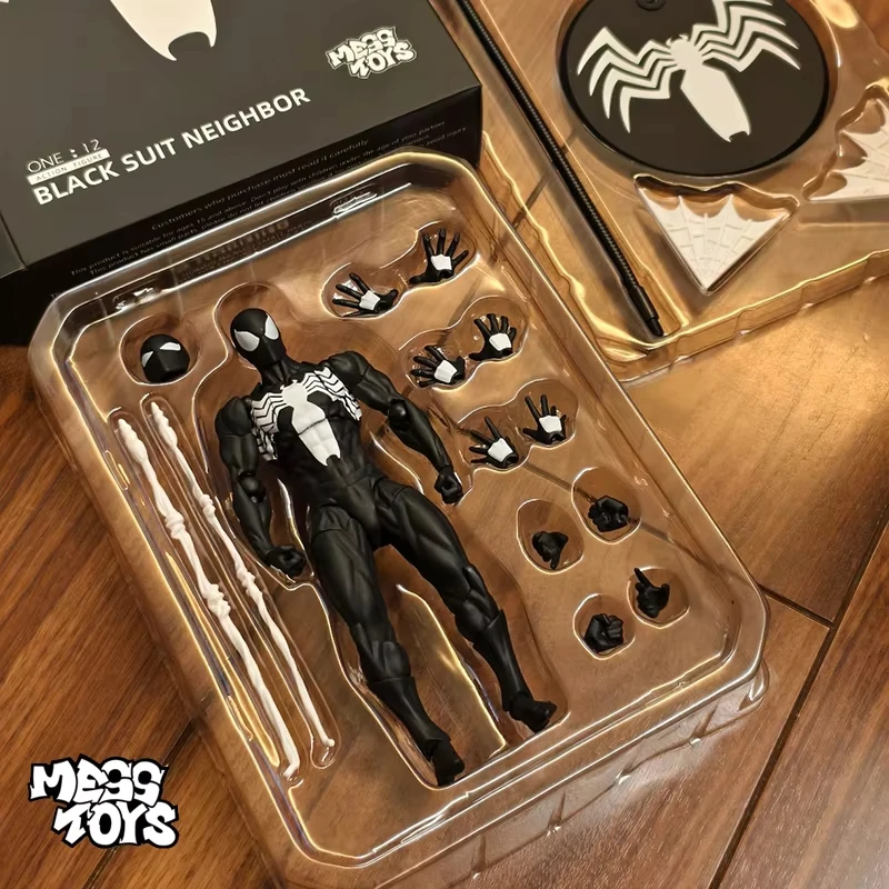 

Новая фигурка Человека-паука CT Toys, черно-красная, модель из ПВХ, подарок для детей