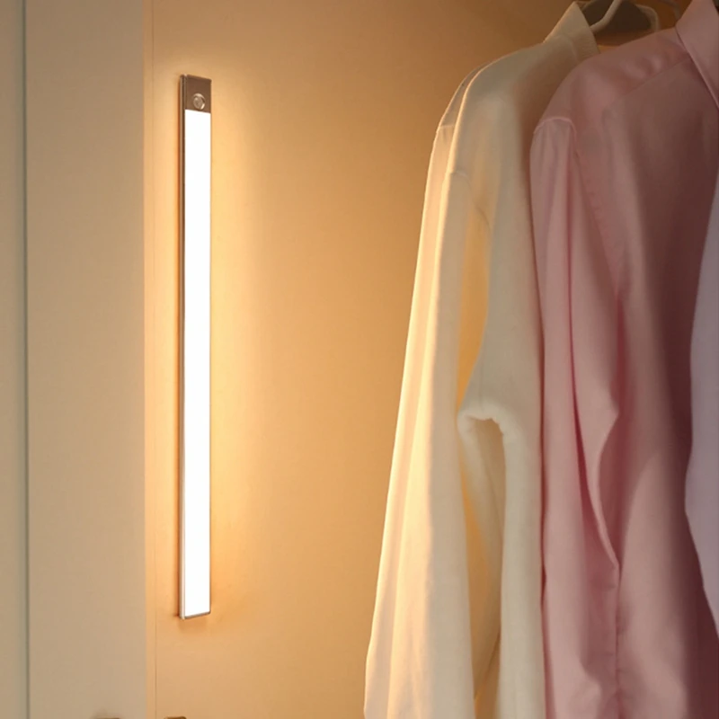 

Wireless LED Lamp Intelligent Human Sensing Ultra-Thin LED Light Fit For Wall Wardrobe Light