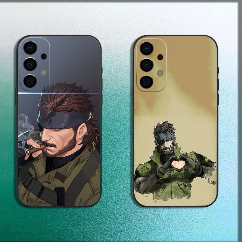 

COOL M-Metal Gear Solid Phone Case For Samsung Galaxy A13,A21s,A22,A31,A32,A52,A53,A71,A80,A91 Soft Black Cover