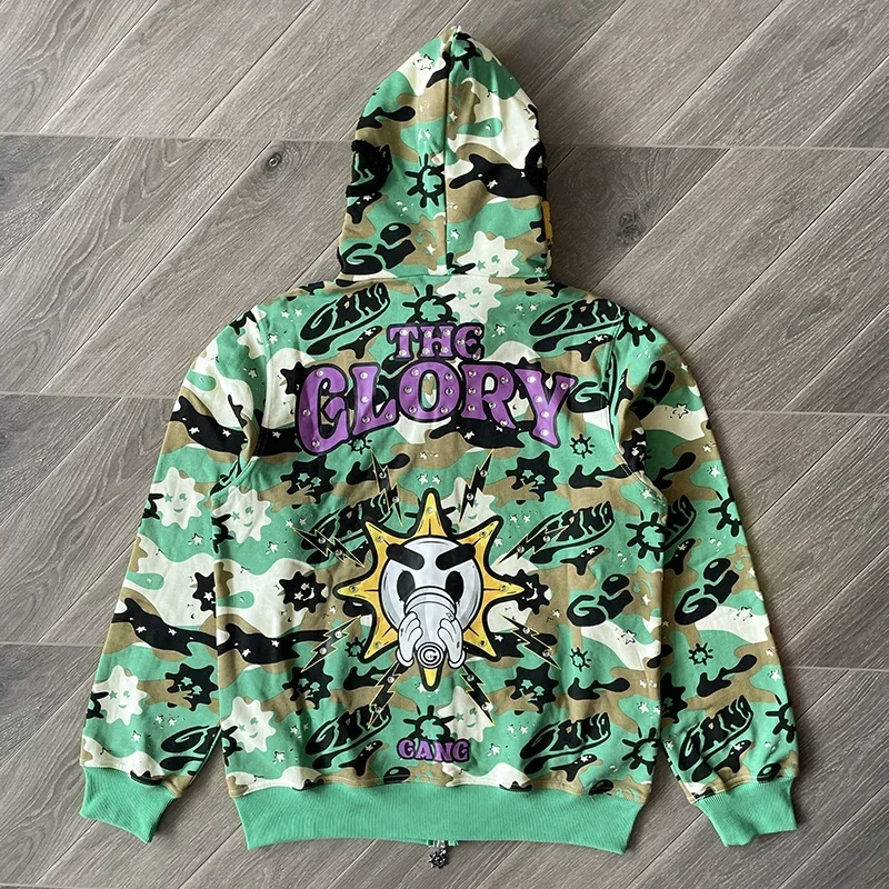 Glo Gang The Glory Full Zip Hoodie